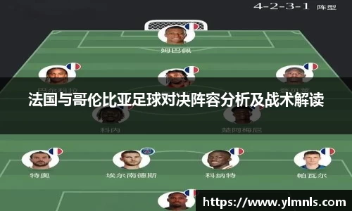 法国与哥伦比亚足球对决阵容分析及战术解读